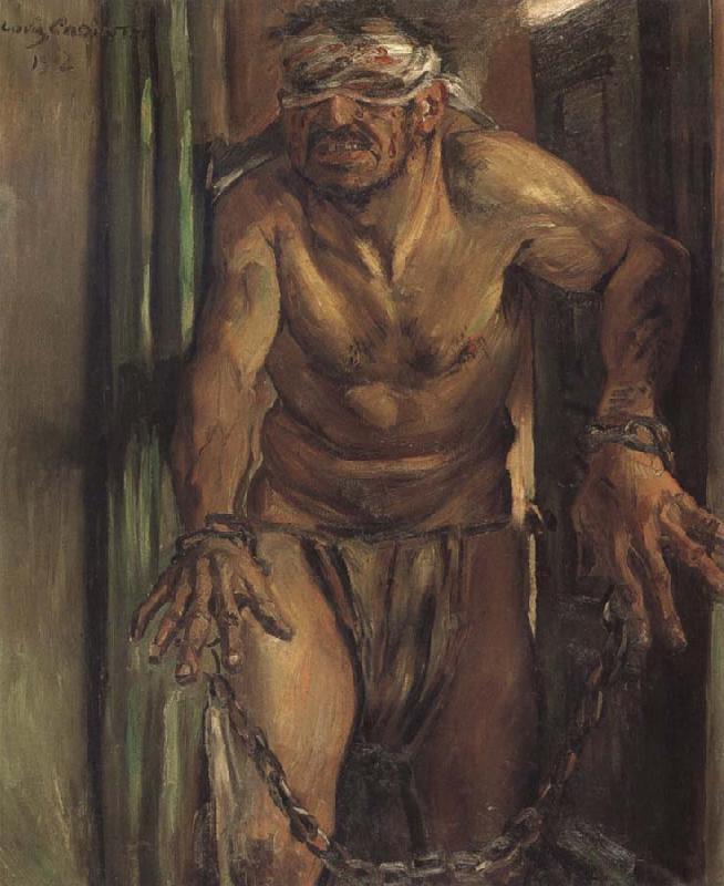 Lovis Corinth Samson Blinded